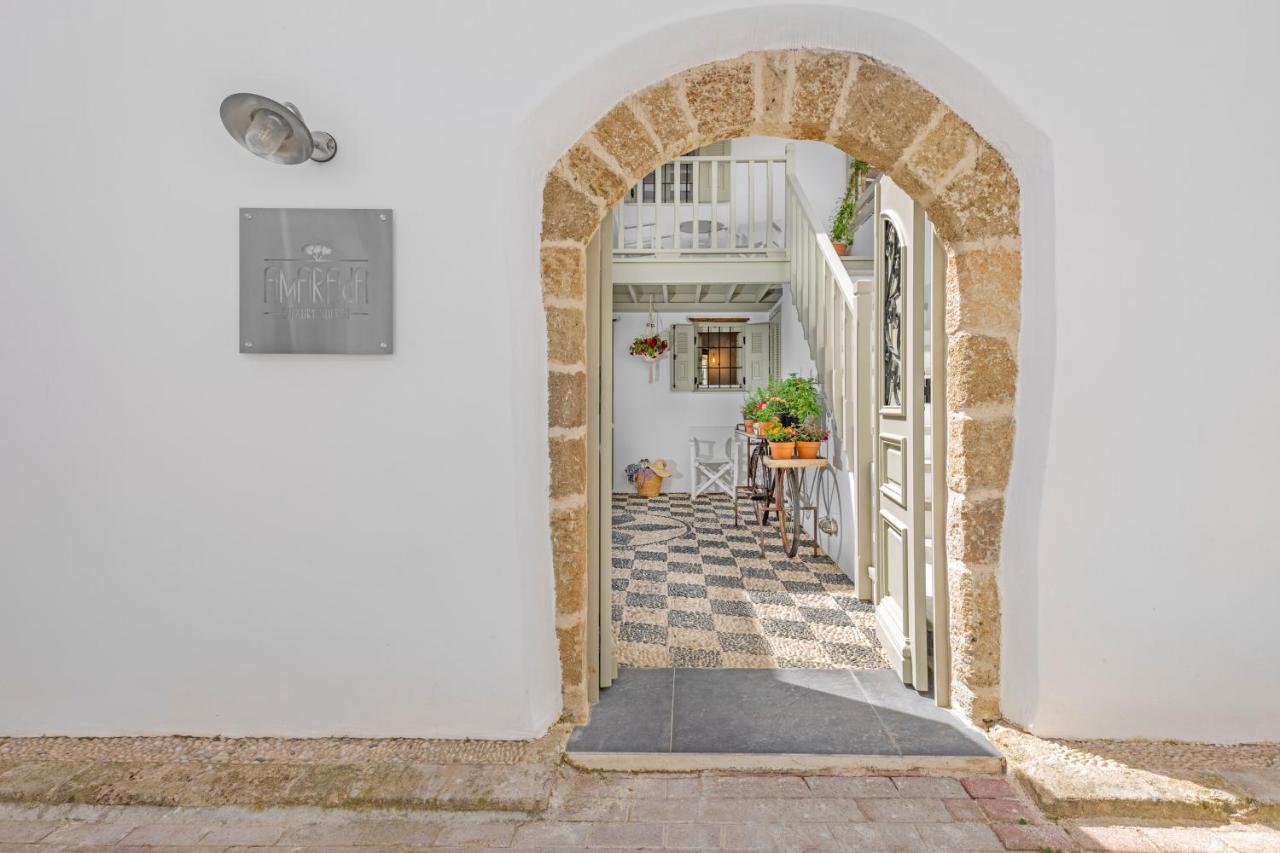 Amarada City Suites Rhodes City Bagian luar foto